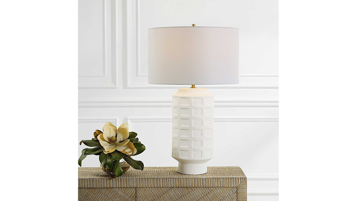 Window - Table Lamp - Pane White