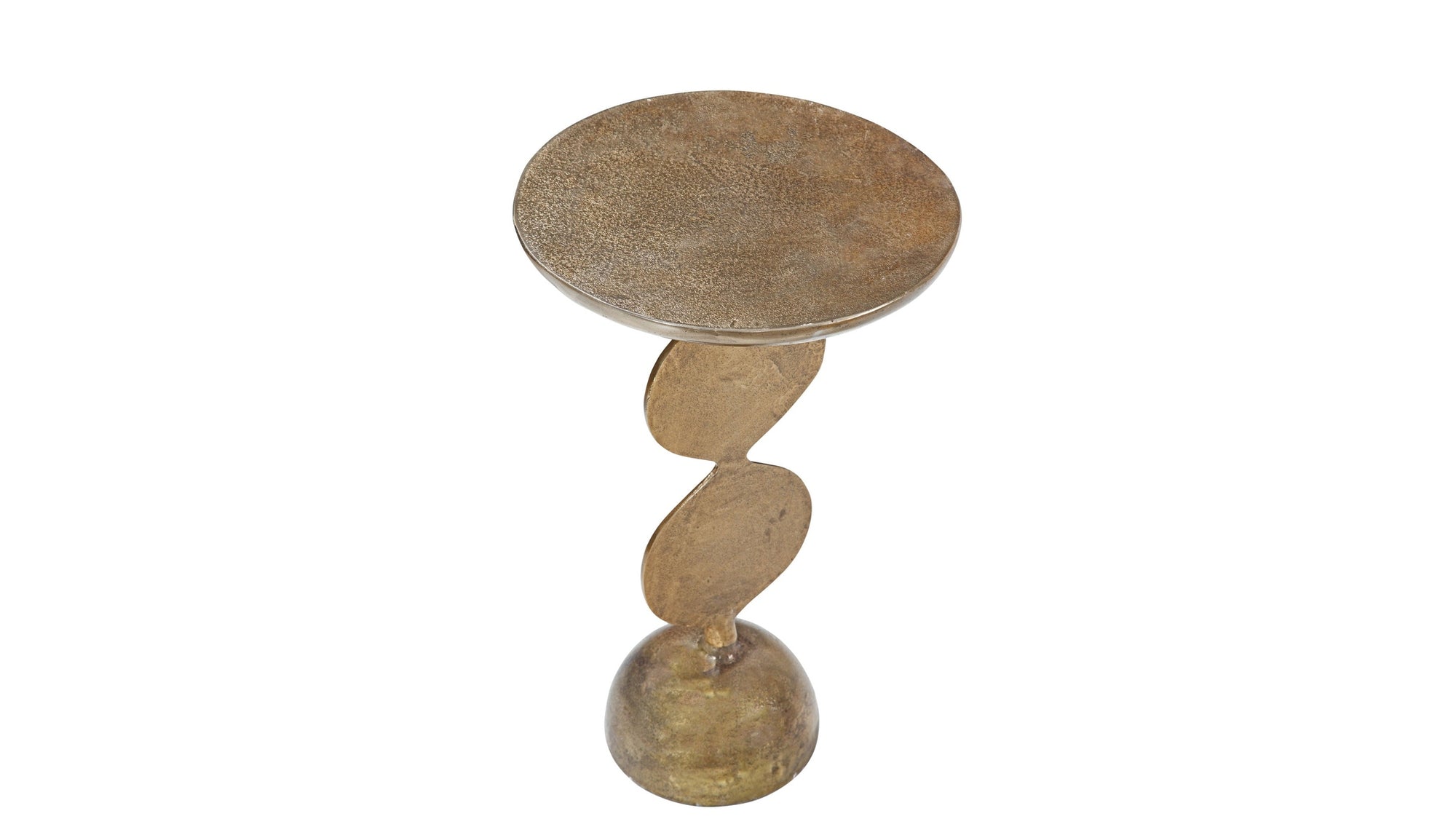 Strickland - Accent Table - Brass