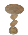 Strickland - Accent Table - Brass
