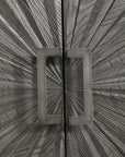 Shield - Oak 2 Door Cabinet - Gray