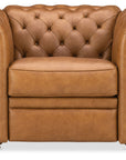 MS - Glover Power Recliner With Power Headrest - Brown