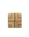 Fox - Woven Cube - Light Brown