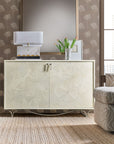 Melange - White Lotus Hall Chest - White