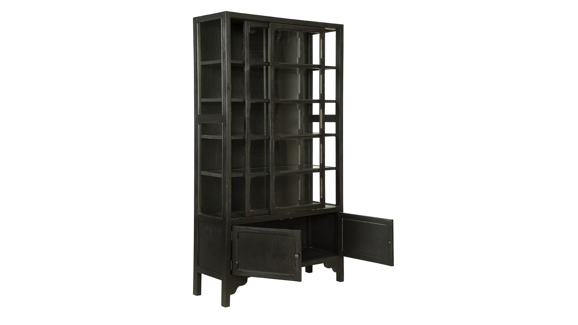 Peebles - Display Cabinet - Black
