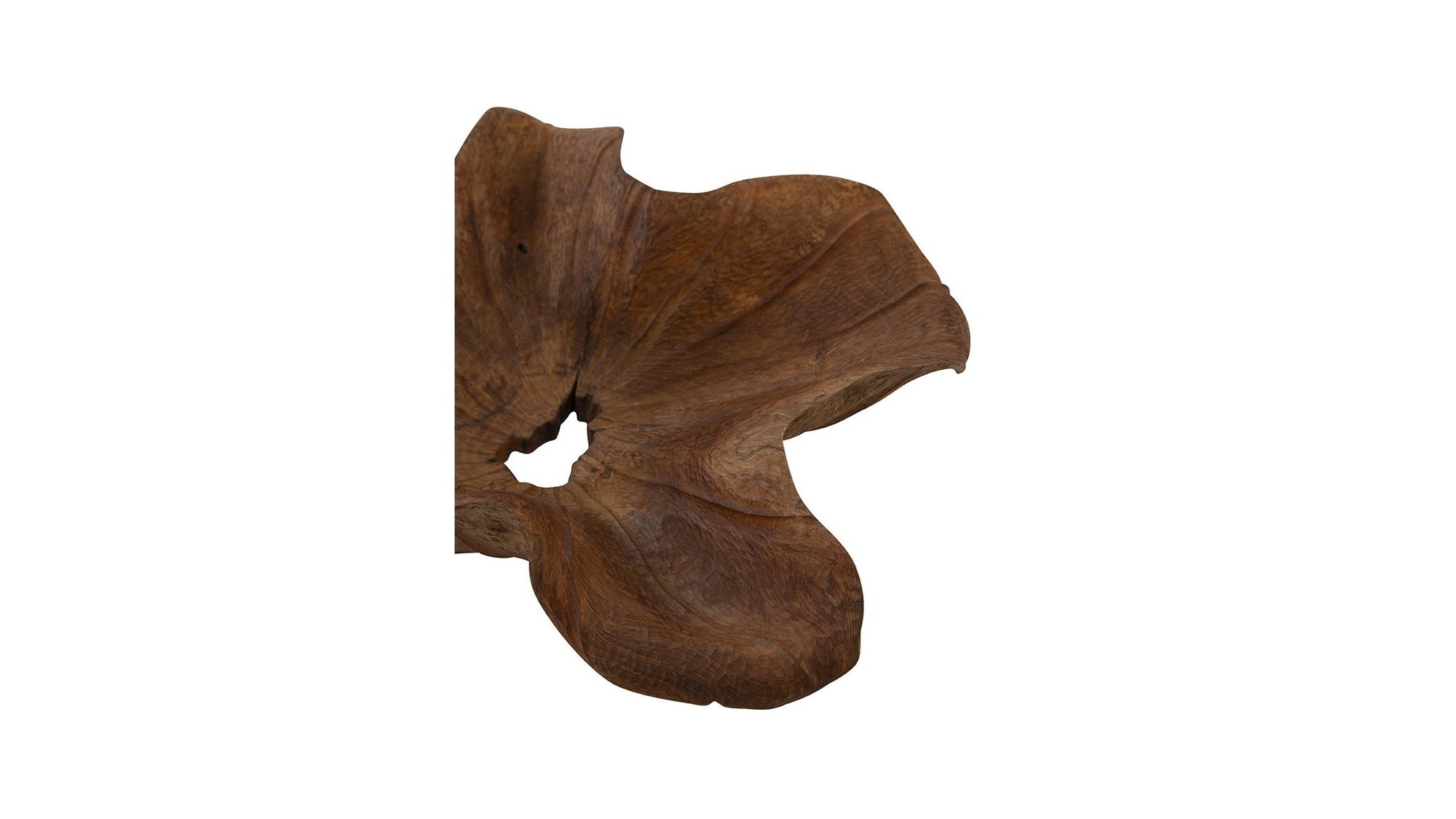 All Teak Bowl - Dark Brown
