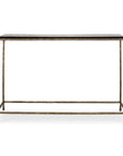 Ovard - Minimalist Metal Console Table - Brass