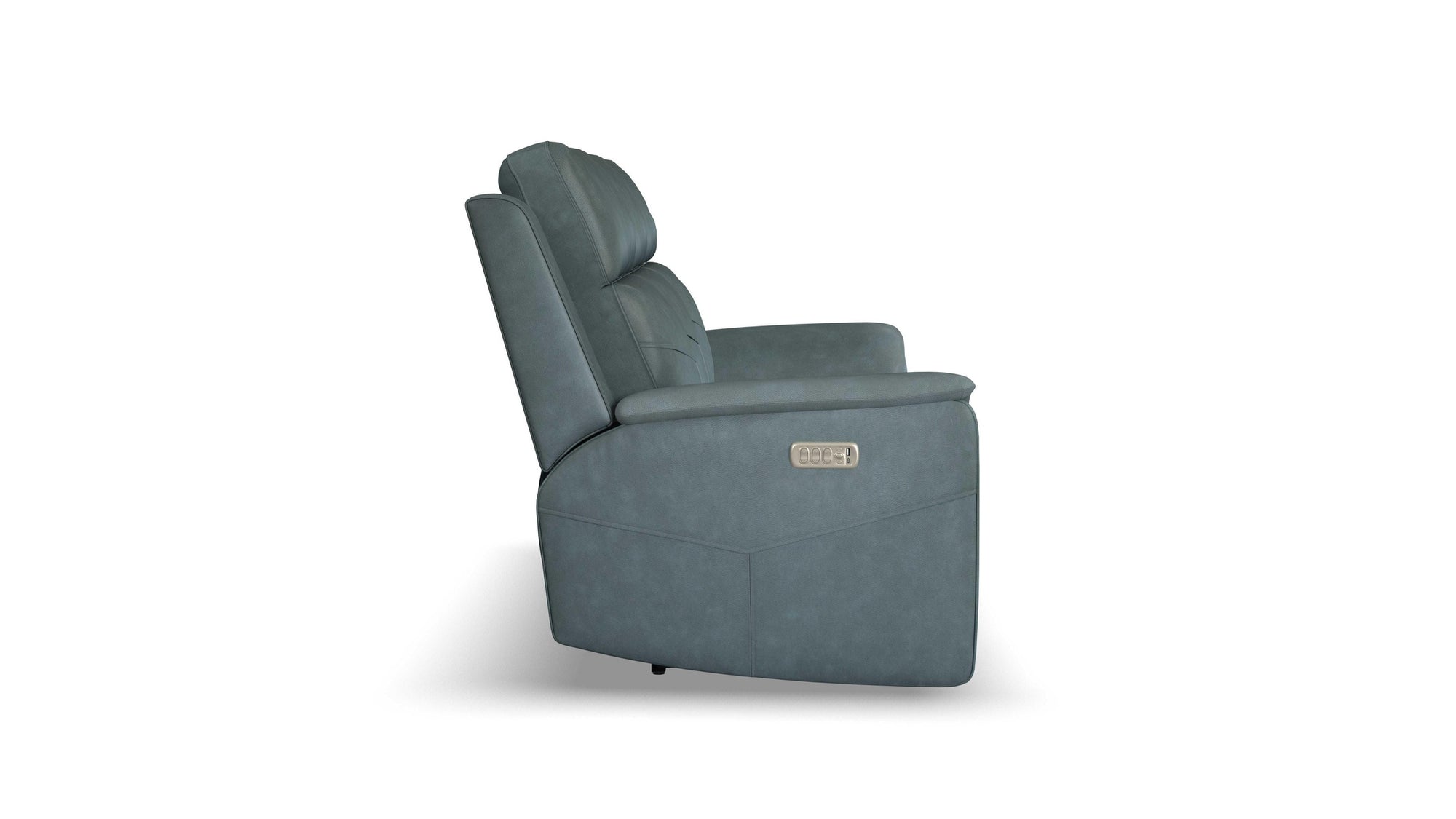 Vernon - Power Reclining Sofa With Console, Power Headrest, Lumbar, Heat &amp; Massage