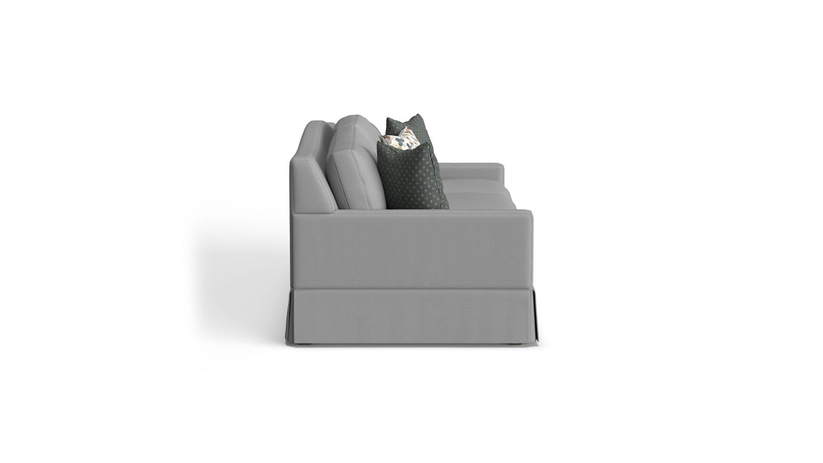 Lottie - Fabric Sofa With Skirt Trim