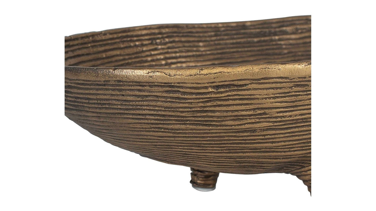 Stratum - Oval Bowls Set of 2 - Brass
