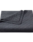 Cotton Gauze - Twin Stonewashed Quilt - Charcoal