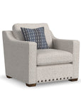 Milo - Fabric Chair With Nailhead Trim