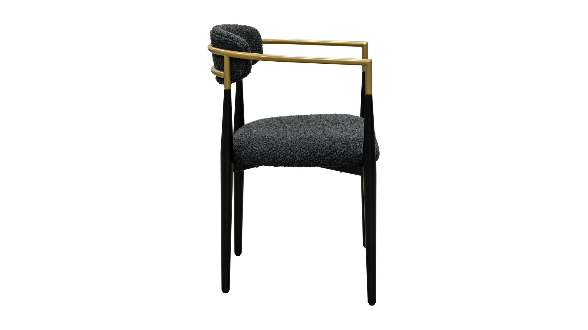 Jenson - Dining Chair - Black / Gold