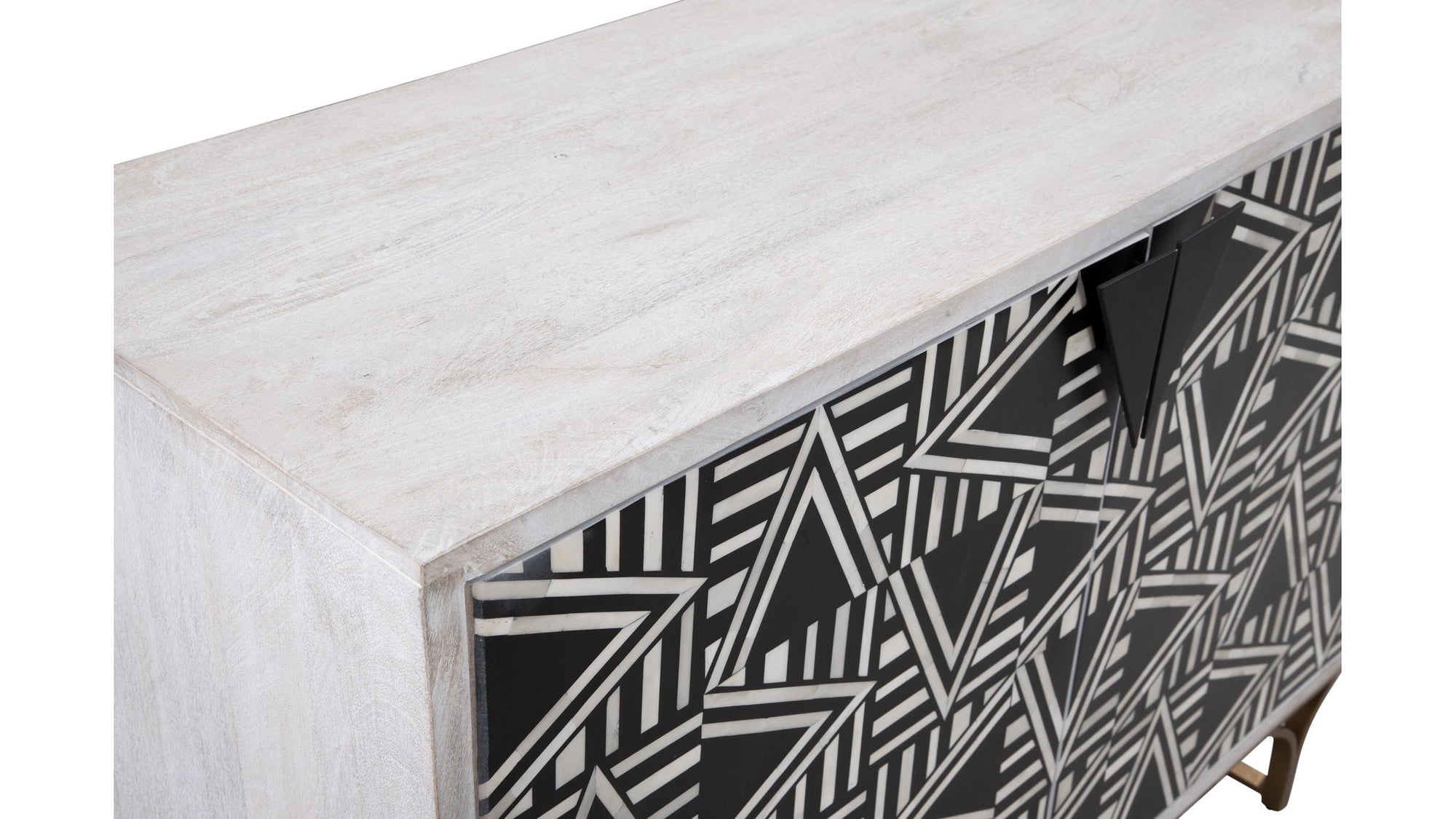 Martina - Hospitality Cabinet - Sandblasted White Wash