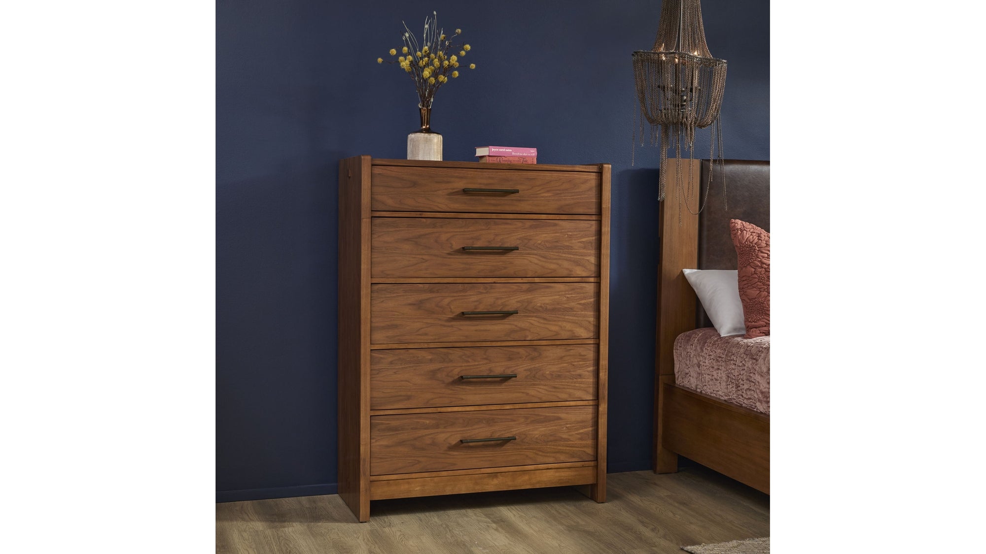 Lincoln - Drawer Chest - Warm Walnut