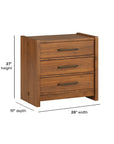 Lincoln - Nightstand - Warm Walnut
