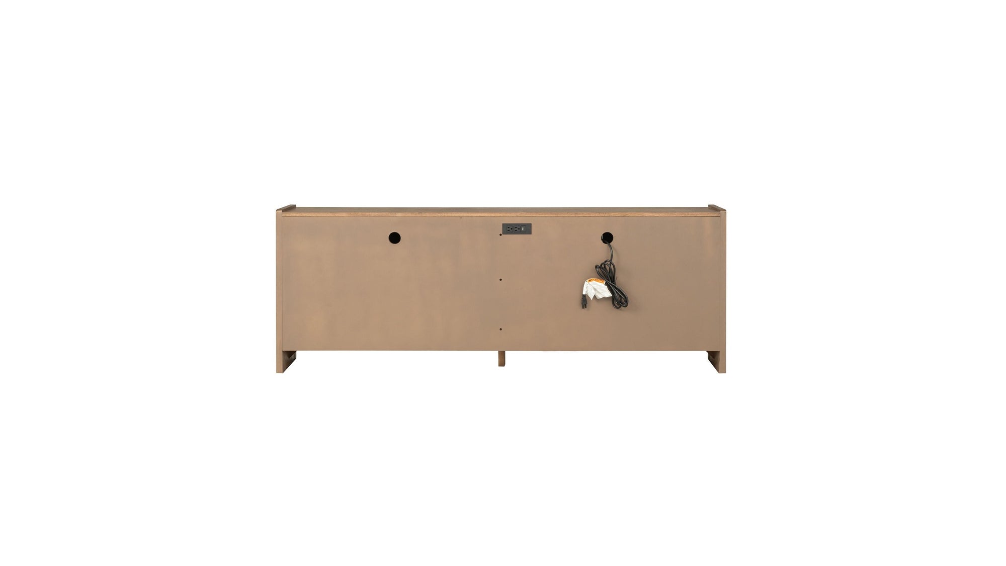 Lincoln - Entertainment Base - Warm Walnut