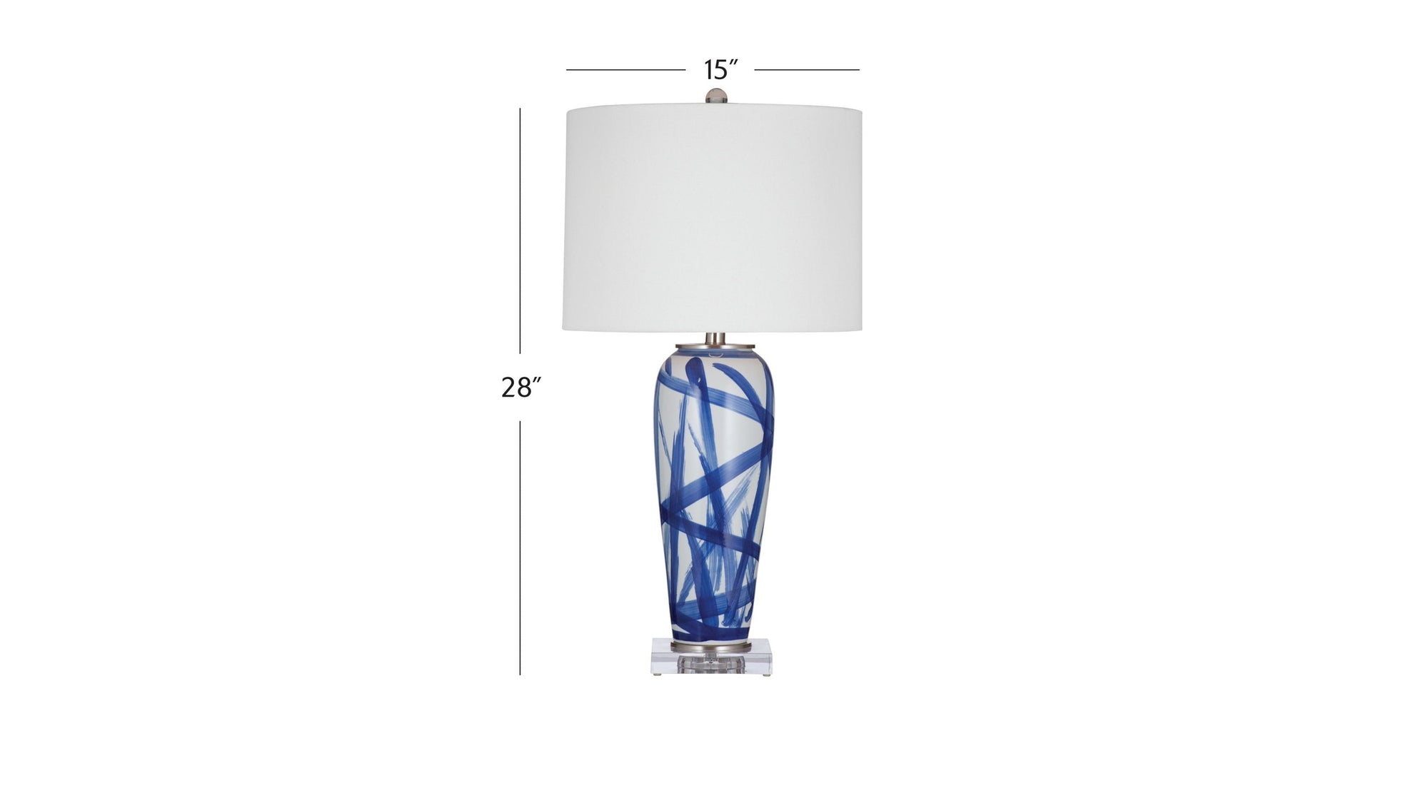Rianna - Table Lamp - Blue