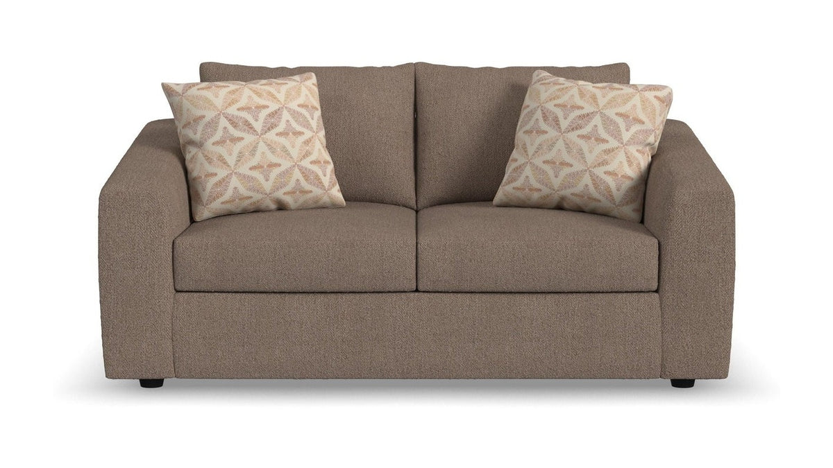Chevy - Fabric Loveseat - Brown