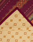 Solace - King Reversible Quilt Set (Set of 3) - Red / Orange / Brown