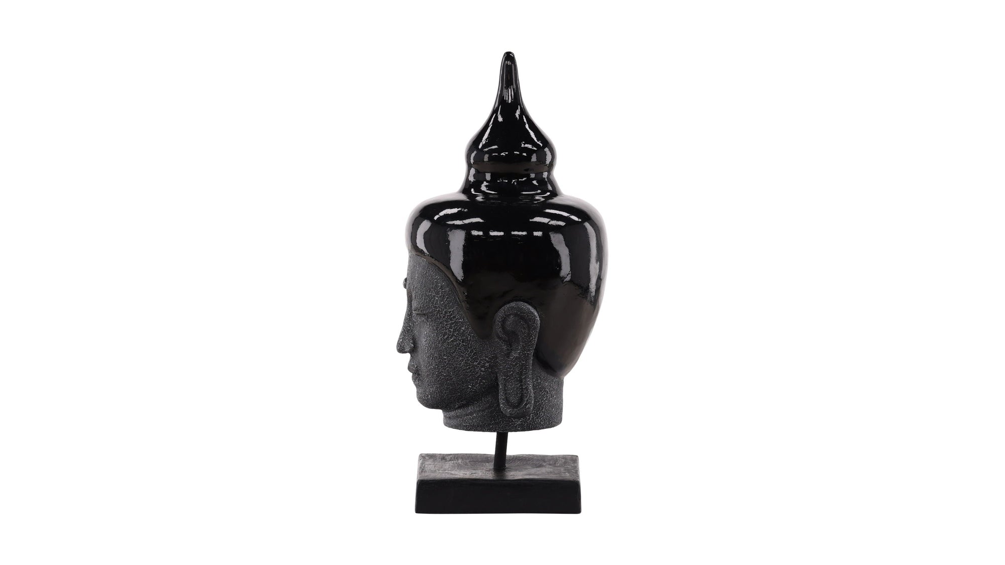 Buddha Head - Black