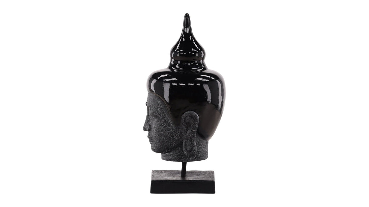 Buddha Head - Black
