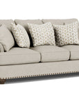 Patterson - Fabric Sofa, Nailhead Trim