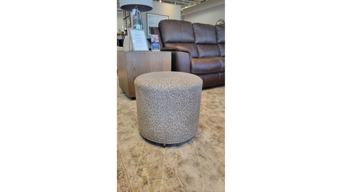 Leathercraft Leather Ottoman – Closeout, Cleveland