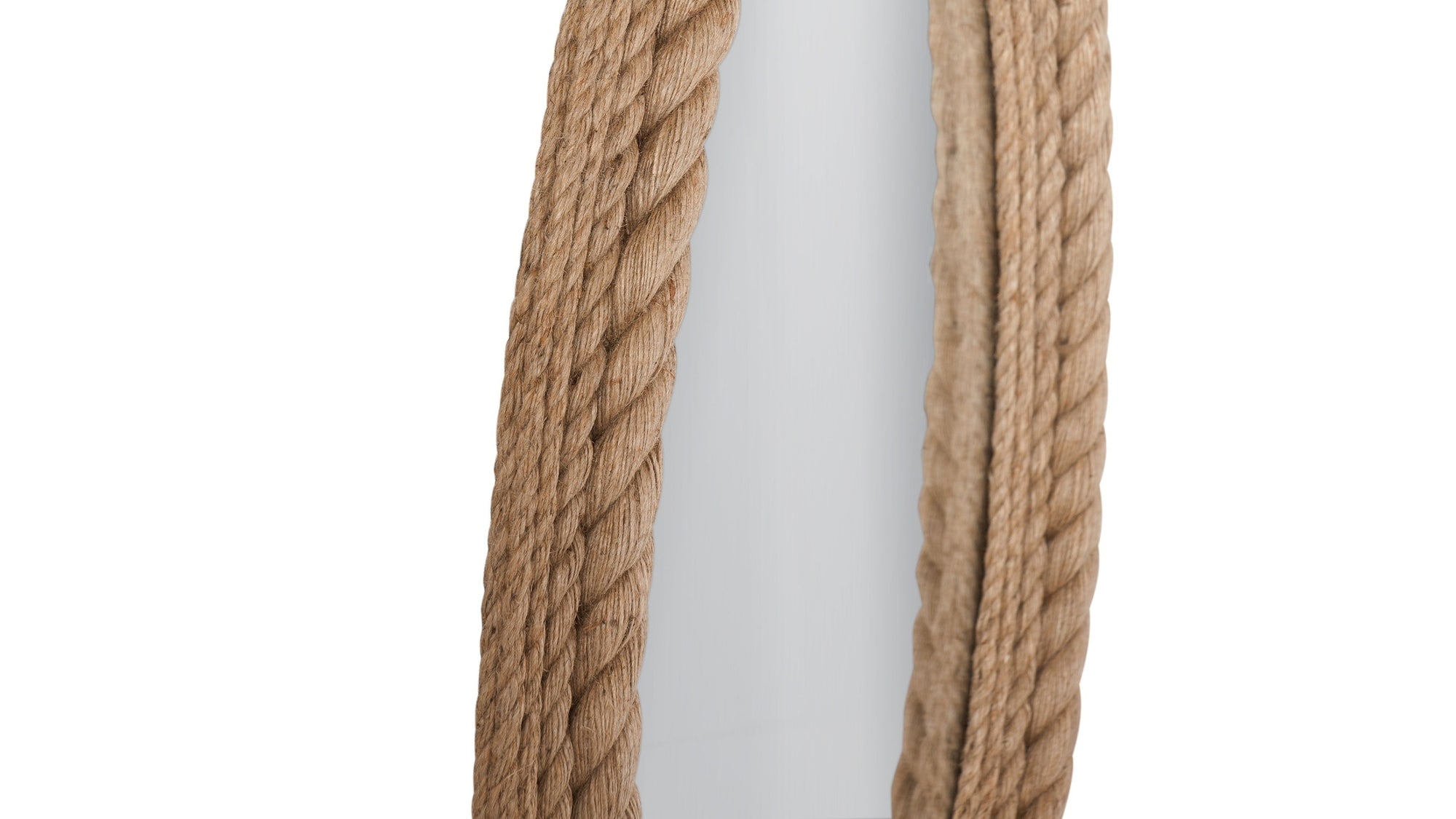 Rope - Wall Mirror - Light Brown