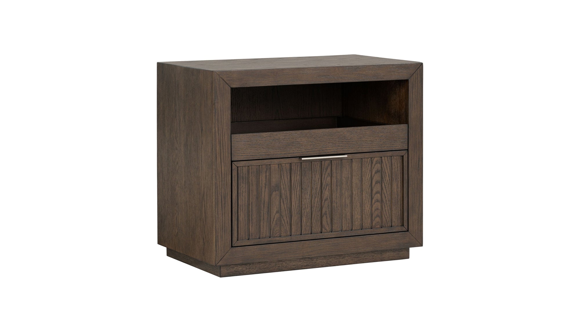 Athens - Open Nightstand - Dark Brown