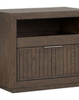 Athens - Open Nightstand - Dark Brown