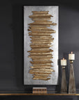 Lev - Metal Wall Decor - Gold
