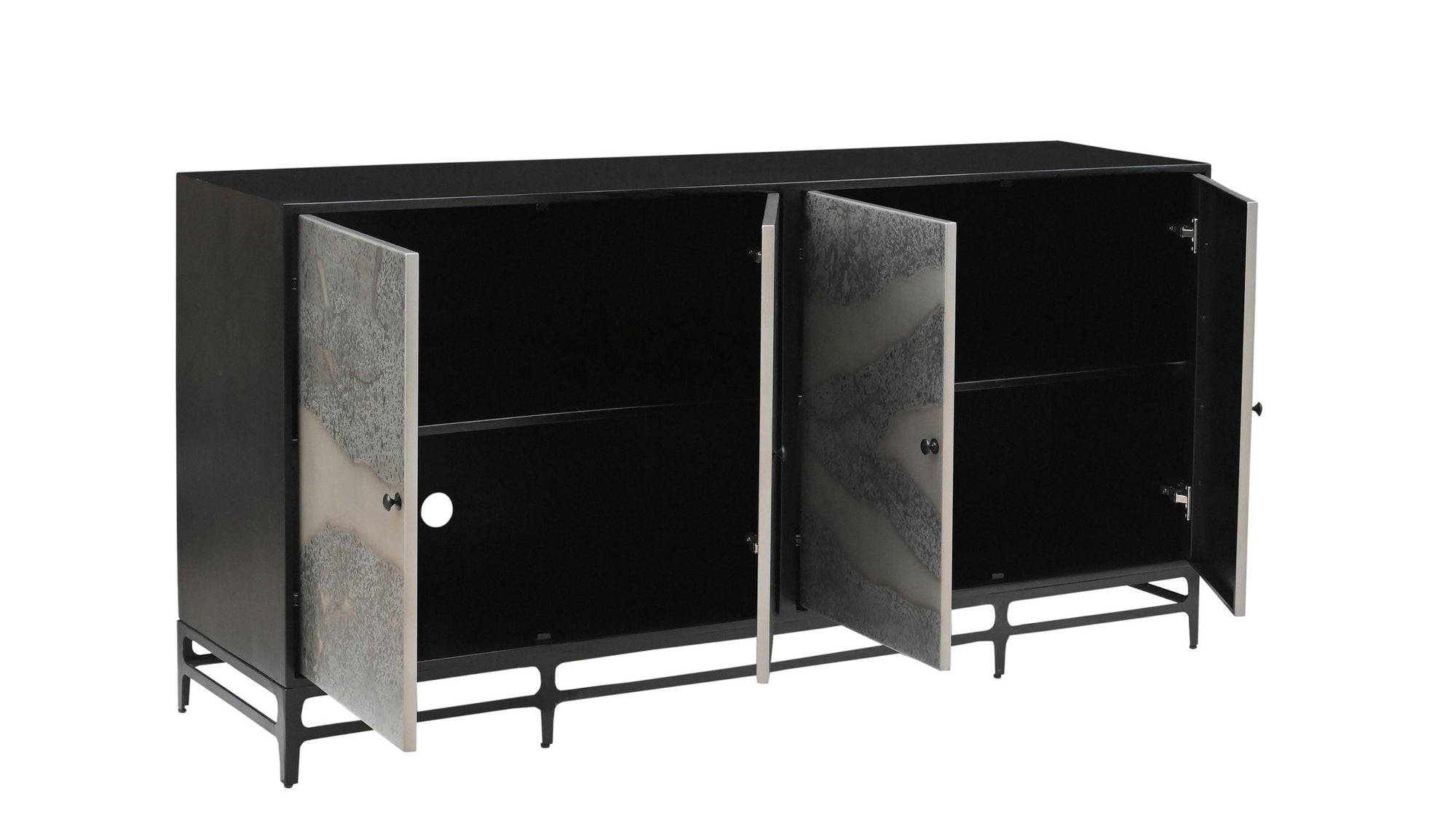 Caspar - Iron Sideboard - Black