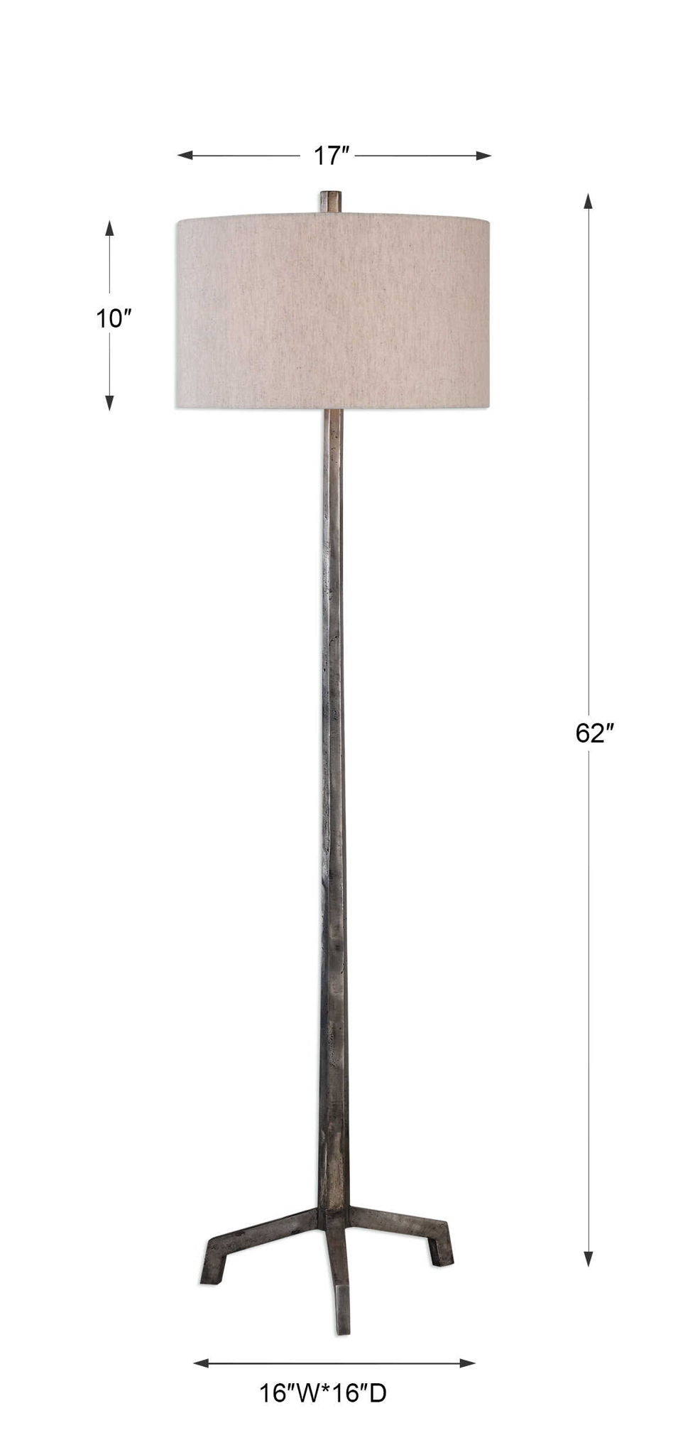 Ivor - Cast Iron Lamp