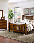 Maple Road - Slat Poster Bed With Slat Poster Footboard