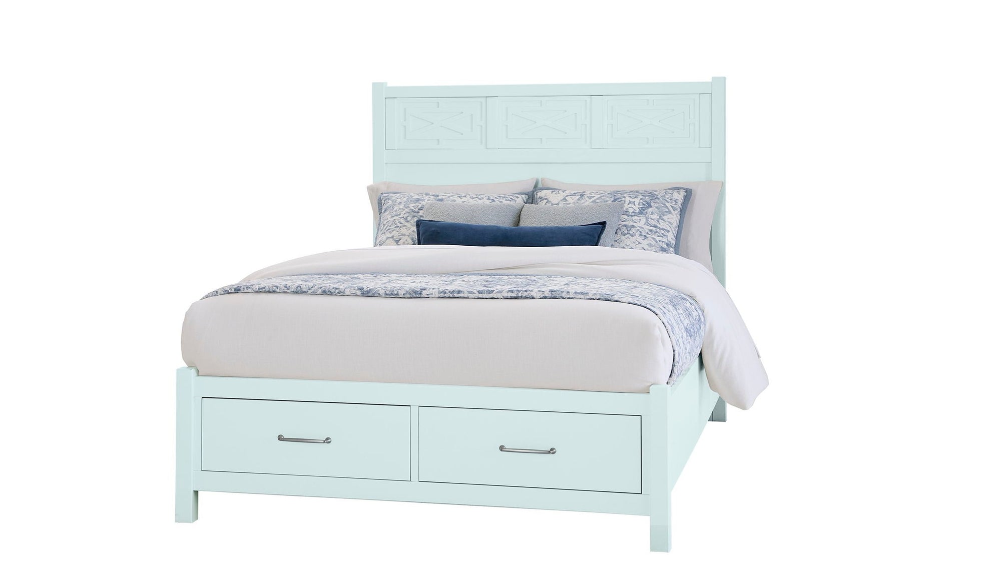 Tide & Timber - Fretwork Panel Storage Bed