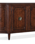 Charleston - Four-Door Buffet - Dark Brown