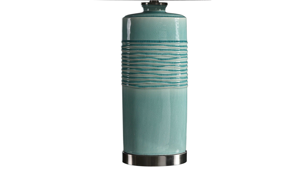Rila - Table Lamp - Distressed Teal
