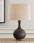Rimini - Black Glaze Table Lamp