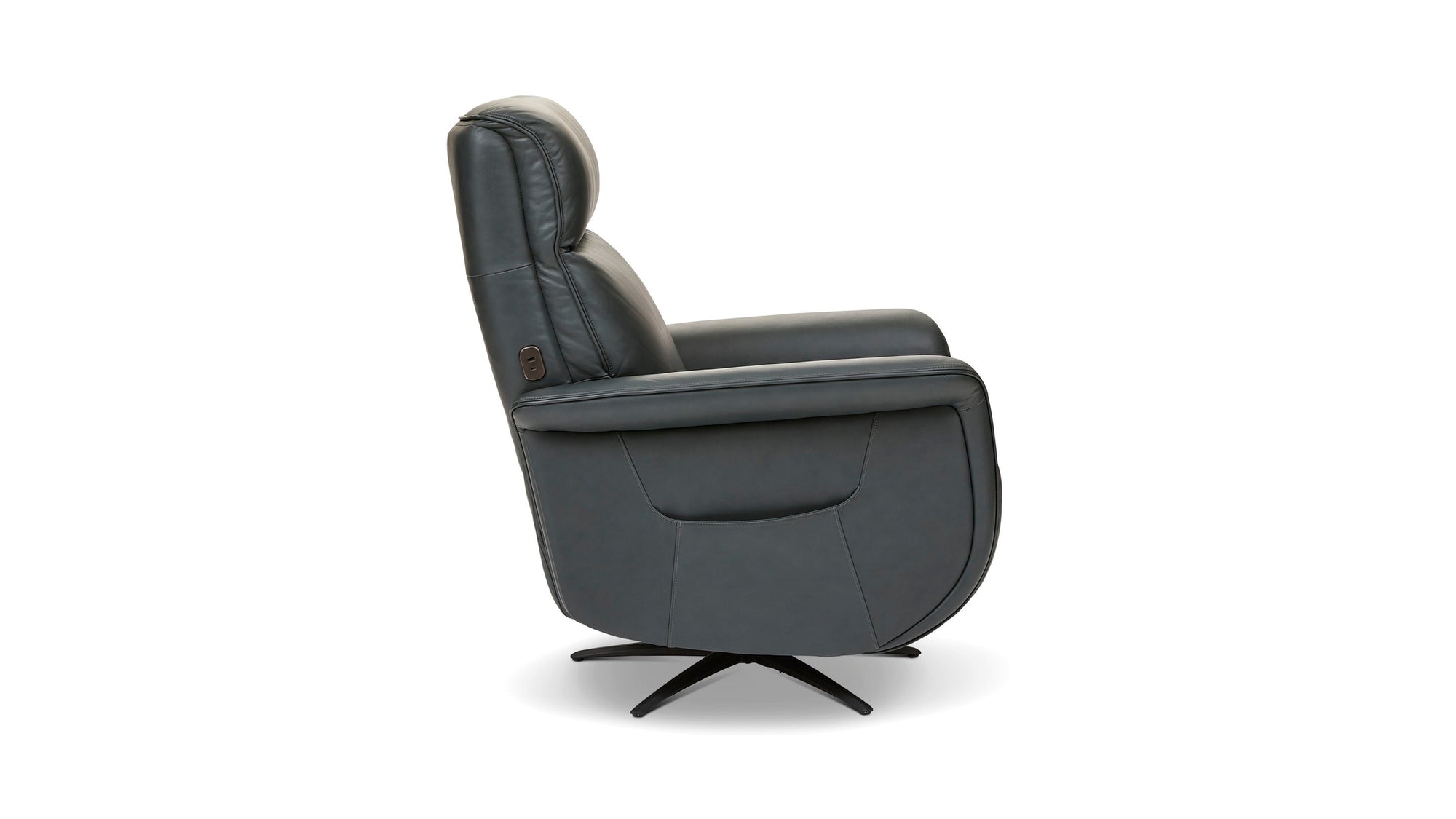 Haven - Power Swivel Recliner With Power Headrest, Lumbar, Heat, Massage &amp; Ventilation