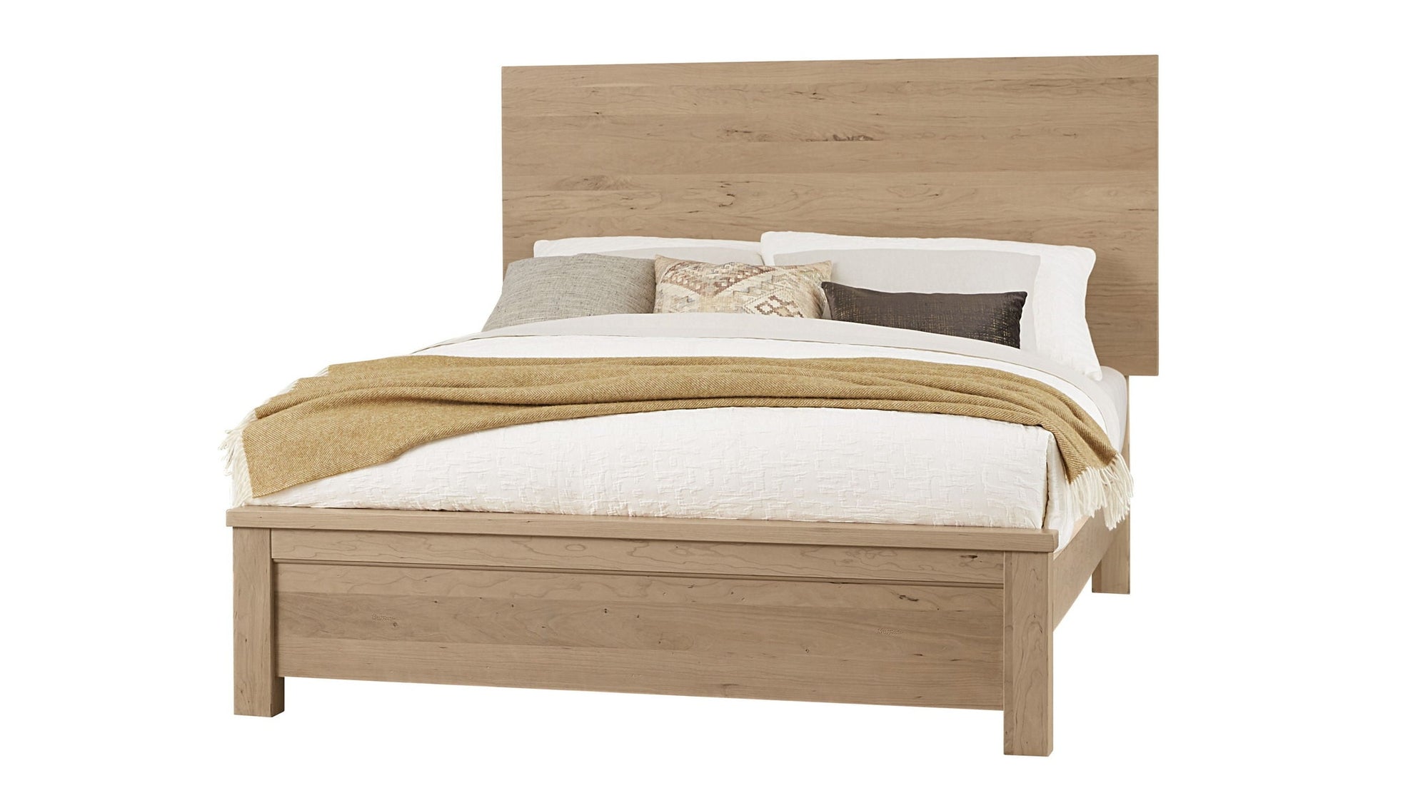 Crafted Cherry - Plank Bed