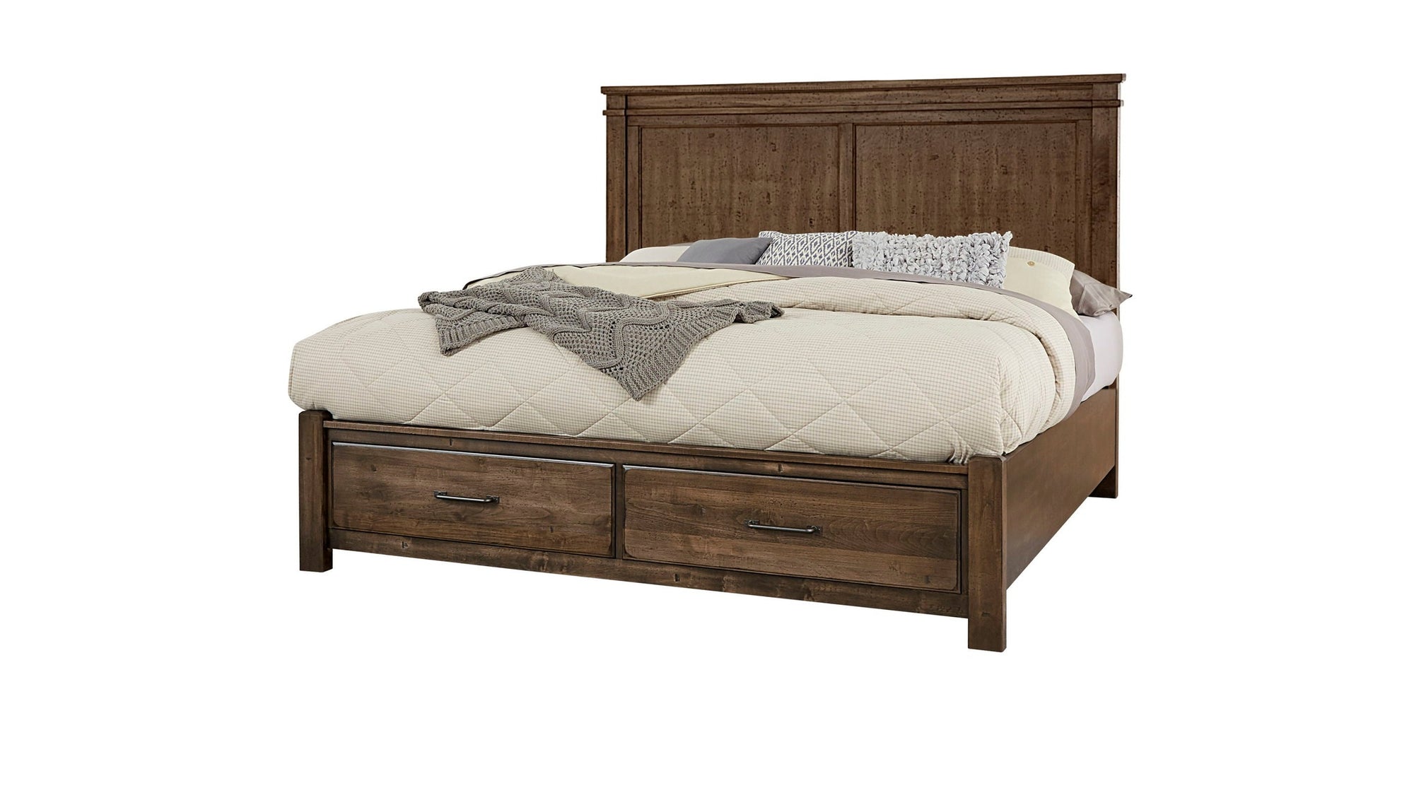 Cool Rustic - Mansion Bed With Storage