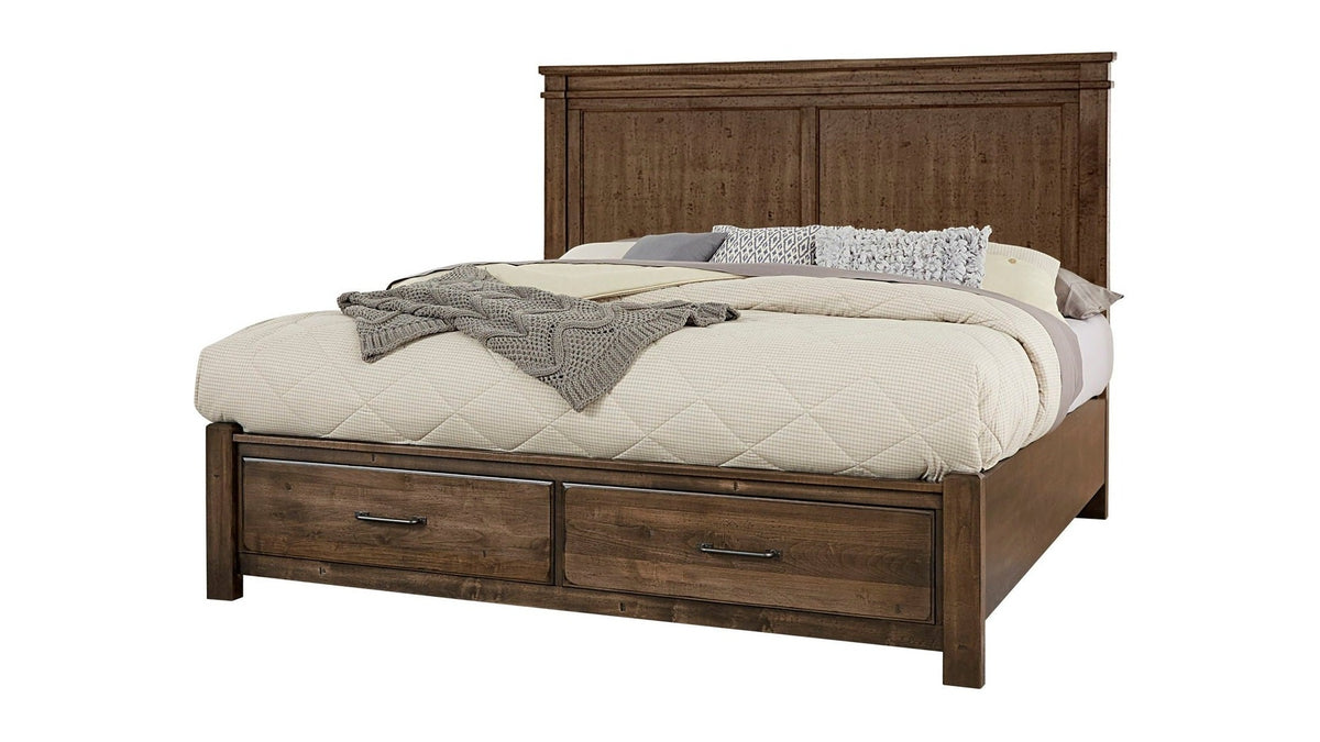 Cool Rustic - Mansion Bed With Storage