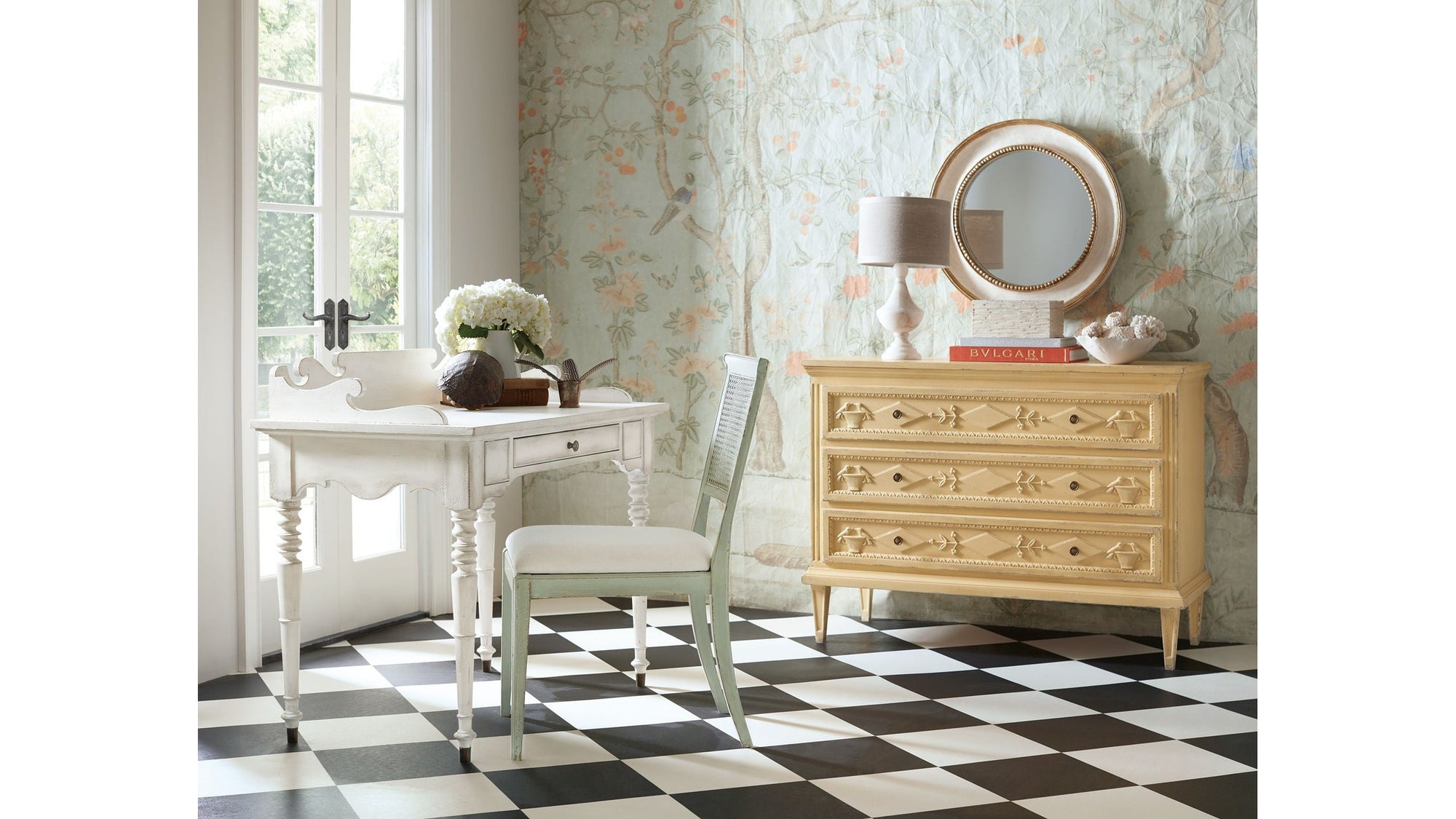 Charleston - Upholstered Seat Side Chair Set of 2