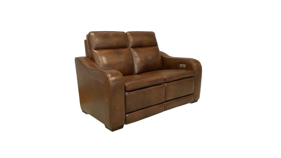Grady - Power Loveseat Recliner With Power And Power Headrest, Power Lumbar - Cocoa