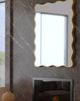 Hadar - Wall Mirror - Gold Leaf