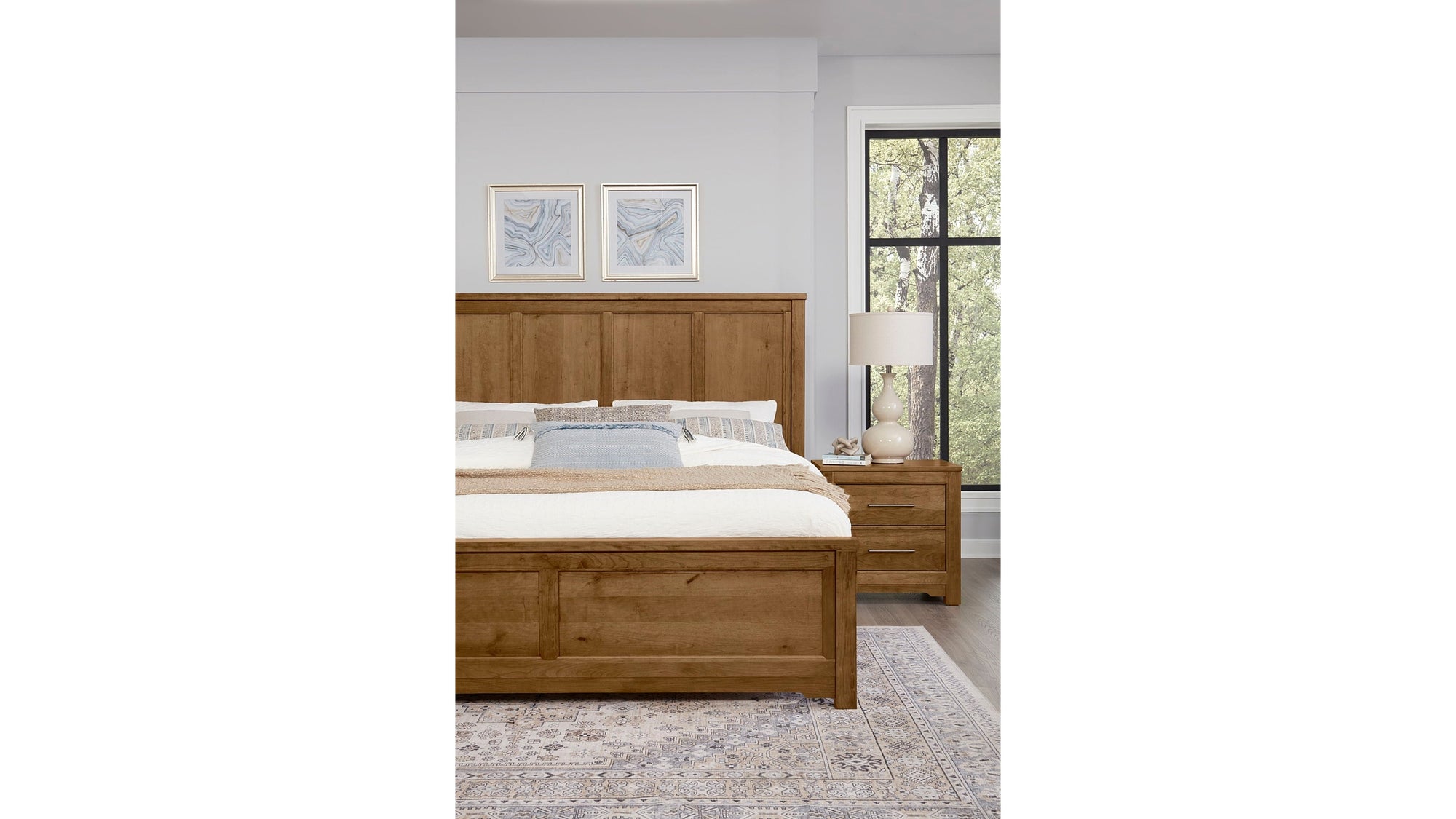 Crafted Cherry - Ben's Plank Bed