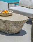 Quarried Stone - Indoor-Outdoor Bowl - Brown