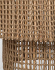 Biswas - Woven Jute 1 Light Pendant - Beige