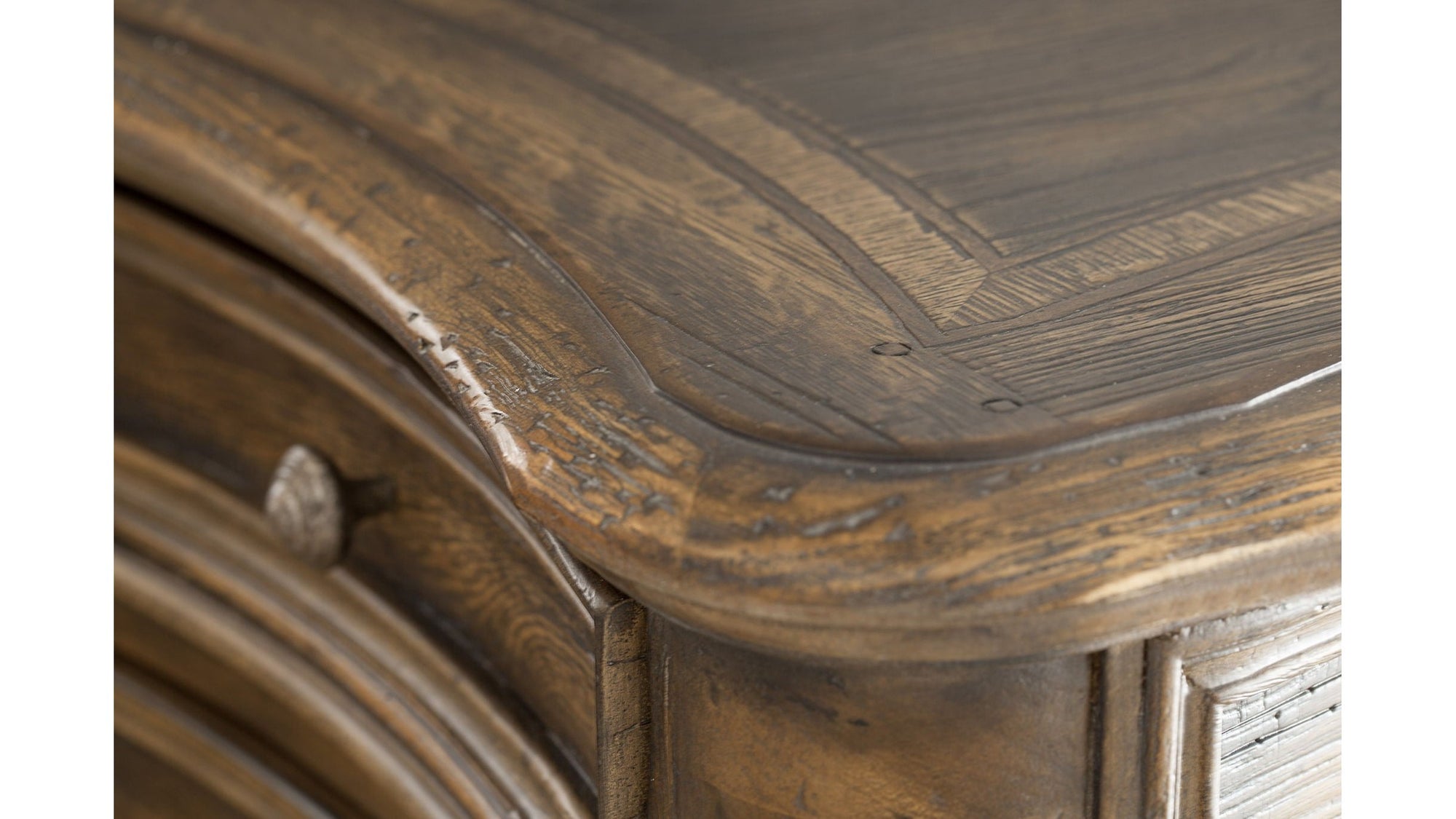 Hill Country - St. Hedwig Executive Desk - Dark Brown