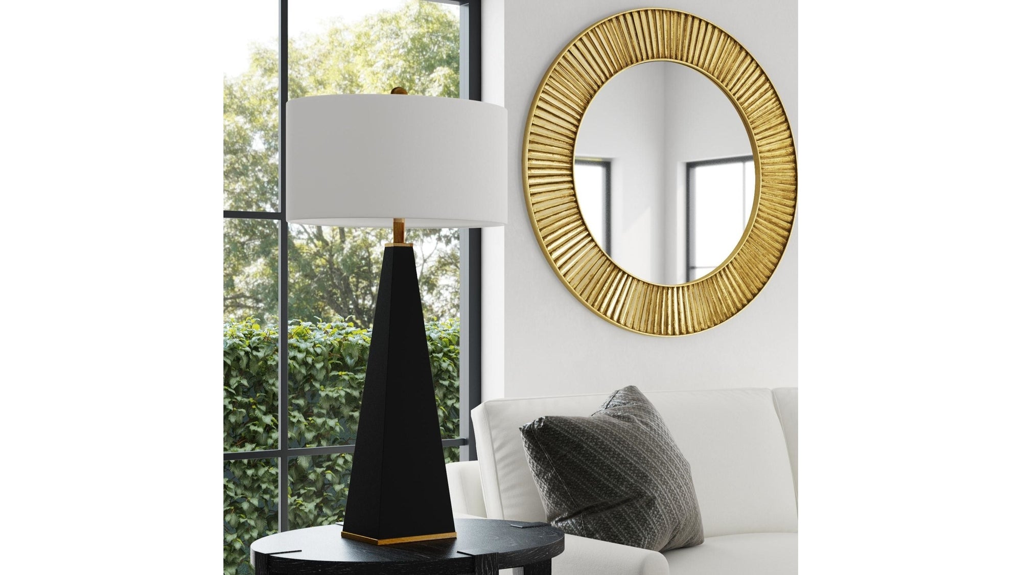 Elle - Table Lamp - Black
